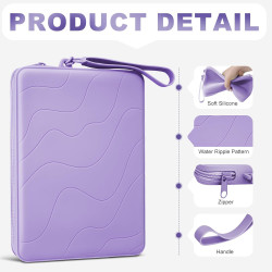 Dadanism 6-7 pouces housse protectrice en silicone pour 7" all-new kindle paperblanc et kindle colorsoft signature edition, 6" k
