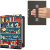 kwmobile Étui Compatible avec Kobo Aura H2O Edition 2 Coque - Étui à Rabat magnétique Tablette eReader Similicuir avec Sangle - 