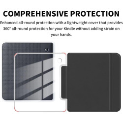Coque pour Kobo Libra Color 7" sortie en 2024, ultra transparente, souple, souple et transparente, coque arrière en TPU avec mis