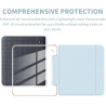 Étui pour liseuse Kobo Libra Colour 2024 7", ultra transparent, souple et flexible, en TPU transparent, avec fonction Sleep/Wake