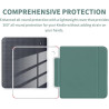 Étui pour Kobo Libra Couleur 7" 2024, Coque arrière transparente souple et flexible en TPU ultra claire avec fonction de veille/
