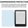 Housse pour Kobo Clara Color 2024 de 6 pouces, ultra transparente, douce et flexible, coque arrière en TPU transparente avec mis