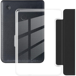Coque pour Kobo Clara 2E 2022 de 6 pouces, ultra transparente, souple et flexible, en TPU avec mise en veille/réveil automatique