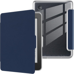 Étui pour Kobo Clara BW 2024 de 15,2 cm, ultra transparent, souple, flexible, transparent, coque arrière en TPU avec mise hors t