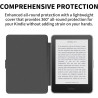 Coque pour Kobo Clara Color 2024 de 6 pouces, ultra transparente, souple, souple, en TPU, avec mise en veille/réveil automatique