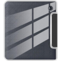 Coque pour Kobo Libra 2 2021 de 17,8 cm, ultra transparente, souple, flexible, transparente, coque arrière en TPU avec mise en v
