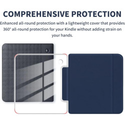 Coque pour Kobo Libra 2 7" sortie en 2021, ultra transparente, souple et souple, coque arrière en TPU avec mise en veille/réveil
