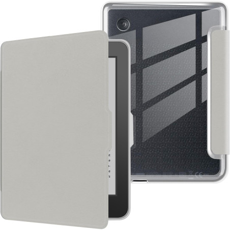 Coque pour Kobo Clara 2E 2022 de 6 pouces, ultra transparente, souple et flexible, en TPU avec mise en veille/réveil automatique
