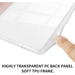 Coque pour Kobo Clara 2E sortie en 2022 de 6 pouces, ultra transparente, souple et flexible, en TPU avec mise en veille/réveil a
