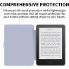 Coque pour Kobo Clara BW 2024 de 6 pouces, ultra transparente, souple et flexible, en TPU avec mise en veille/réveil automatique