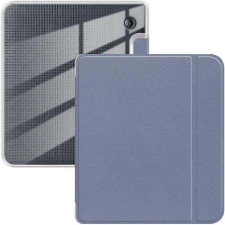 Coque pour Kobo Libra 2 2021 de 17,8 cm, ultra transparente, douce, flexible, transparente, coque arrière en TPU avec mise en ve
