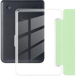 Coque pour Kobo Clara BW 2024 de 6 pouces, ultra transparente, souple et flexible, en TPU avec mise en veille/réveil automatique