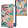 kwmobile Étui Compatible avec Amazon Kindle (2022/2024) Coque - Étui à Rabat magnétique Tablette eReader Similicuir - Rose Clair