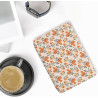 Kwmobile étui compatible avec amazon kindle (2022/2024) coque - étui à rabat magnétique tablette ereader similicuir - jaune-vert