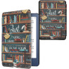 kwmobile Étui Compatible avec Amazon Kindle (2022/2024) Coque - Étui à Rabat magnétique Tablette eReader Similicuir - Multicolor