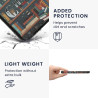 kwmobile Étui Compatible avec Amazon Kindle (2022/2024) Coque - Étui à Rabat magnétique Tablette eReader Similicuir - Multicolor