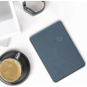 kwmobile Étui Compatible avec Amazon Kindle (2022/2024) Coque - Étui à Rabat magnétique Tablette eReader Similicuir - Bleu foncé
