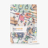 kwmobile Étui Compatible avec Amazon Kindle (2022/2024) Coque - Étui à Rabat magnétique Tablette eReader Similicuir - Fuchsia-Bl