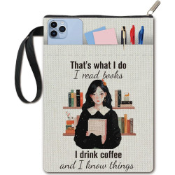 craspire Couvertures de Livres Humaines Protection de Livres Pochette pour Livres de Poche Couverture Rigide Protection de Cahie