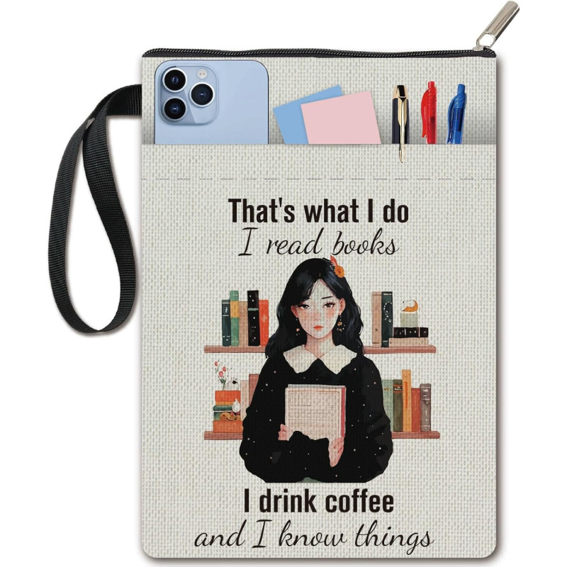 craspire Couvertures de Livres Humaines Protection de Livres Pochette pour Livres de Poche Couverture Rigide Protection de Cahie