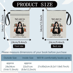 craspire Couvertures de Livres Humaines Protection de Livres Pochette pour Livres de Poche Couverture Rigide Protection de Cahie