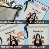 craspire Couvertures de Livres Humaines Protection de Livres Pochette pour Livres de Poche Couverture Rigide Protection de Cahie