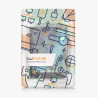 kwmobile Étui Compatible avec Kobo Clara BW/Colour Coque - Étui à Rabat magnétique Tablette eReader Similicuir avec Sangle - Ble