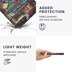 kwmobile Étui Compatible avec Kobo Clara BW/Colour Coque - Étui à Rabat magnétique Tablette eReader Similicuir avec Sangle - Mul