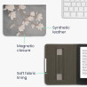 kwmobile Étui Compatible avec Kobo Clara BW/Colour Coque - Étui à Rabat magnétique Tablette eReader Similicuir avec Sangle - Tau