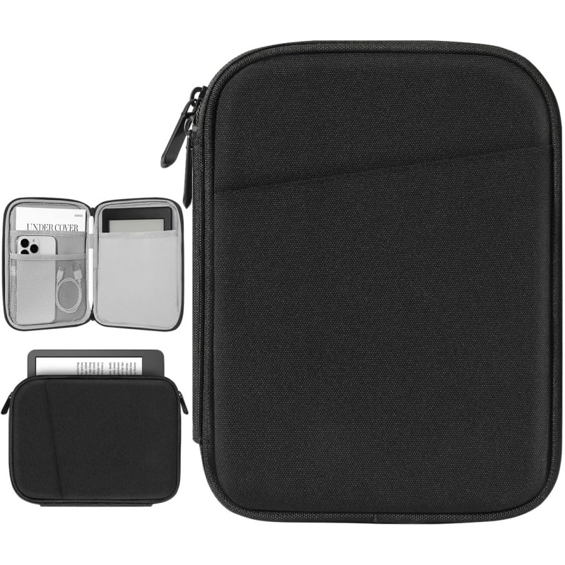 Vinabilia 6-7" protectrice housse pour 7" nouveau kindle paperblanc et kindle colorsoft signature edition, 6" kindle 11e générat