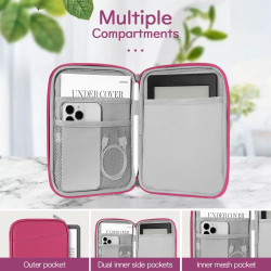 Vinabilia 6-7" protectrice housse pour 7" nouveau kindle paperblanc et kindle colorsoft signature edition, 6" kindle 11e générat