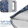 Vinabilia 6-7" protectrice housse pour 7" nouveau kindle paperblanc et kindle colorsoft signature edition, 6" kindle 11e générat