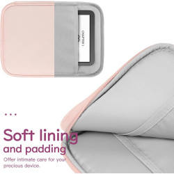 Vinabilia 6-7" protectrice housse pour 7" nouveau kindle paperblanc et kindle colorsoft signature edition, 6" kindle 11e générat