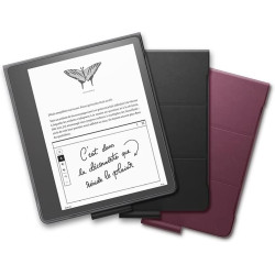 Nouvel étui à rabat avec système d'attache aimanté pour Amazon Kindle Scribe | Étui de protection élégant | Cuir premium