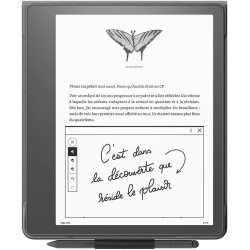 Nouvel étui à rabat avec système d'attache aimanté pour Amazon Kindle Scribe | Étui de protection élégant | Cuir premium