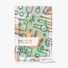 kwmobile Étui Compatible avec Tolino Vision 1/2 / 3/4 HD Coque - Étui à Rabat magnétique Tablette eReader Similicuir - Jaune-Ver