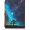 kwmobile Étui Compatible avec Tolino Vision 1/2 / 3/4 HD Coque - Étui à Rabat magnétique Tablette eReader Similicuir - Bleu-Gris