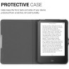 kwmobile Étui Compatible avec Tolino Vision 1/2 / 3/4 HD Coque - Étui à Rabat magnétique Tablette eReader Similicuir - Multicolo