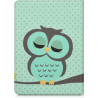 kwmobile Étui Compatible avec Tolino Vision 1/2 / 3/4 HD Coque - Étui à Rabat magnétique Tablette eReader Similicuir - Turquoise