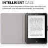 kwmobile Étui Compatible avec Tolino Vision 1/2 / 3/4 HD Coque - Étui à Rabat magnétique Tablette eReader Similicuir - Multicolo