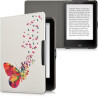 kwmobile Étui Compatible avec Tolino Vision 1/2 / 3/4 HD Coque - Étui à Rabat magnétique Tablette eReader Similicuir - Multicolo