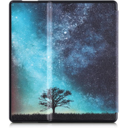 kwmobile Étui Compatible avec Amazon Kindle Oasis 10. Generation Coque - Étui à Rabat magnétique Tablette eReader Similicuir - B
