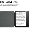 kwmobile Étui Compatible avec Amazon Kindle Oasis 10. Generation Coque - Étui à Rabat magnétique Tablette eReader Similicuir - B