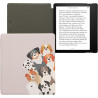 kwmobile Étui Compatible avec Amazon Kindle Oasis 10. Generation Coque - Étui à Rabat magnétique Tablette eReader Similicuir - M