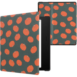 Kwmobile étui compatible avec amazon kindle oasis 10. generation coque - étui à rabat magnétique tablette ereader similicuir - o