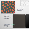 Kwmobile étui compatible avec amazon kindle oasis 10. generation coque - étui à rabat magnétique tablette ereader similicuir - o