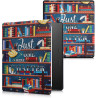 kwmobile Étui Compatible avec Amazon Kindle Oasis 10. Generation Coque - Étui à Rabat magnétique Tablette eReader Similicuir - M