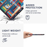 kwmobile Étui Compatible avec Amazon Kindle Oasis 10. Generation Coque - Étui à Rabat magnétique Tablette eReader Similicuir - M