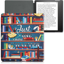 kwmobile Étui Compatible avec Amazon Kindle Oasis 10. Generation Coque - Étui à Rabat magnétique Tablette eReader Similicuir - M