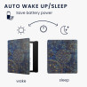 kwmobile Étui Compatible avec Amazon Kindle Oasis 10. Generation Coque - Étui à Rabat magnétique Tablette eReader Similicuir - J